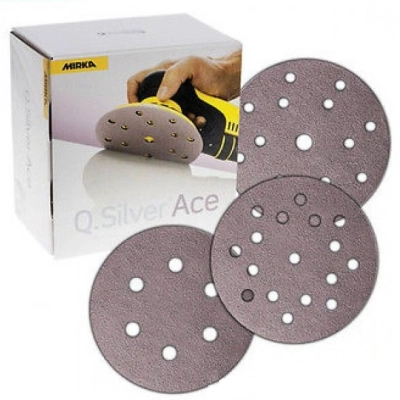 MIRKA Q.SILVER ACE PAPIR ČIČAK fi150mm 121 rupa P500