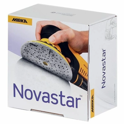 MIRKA NOVASTAR BRUSNI PAPIR fi150mm 121 RUPA P80