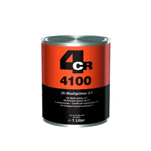 4CR 4100 2K WASH PRAJMER 2:1 1lit + 0410 0,5lit