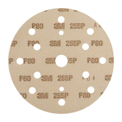 3M 255P BRUSNI PAPIR fi150mm 15 RUPA P80 /50443/
