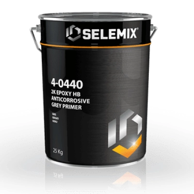 SELEMIX 0440 DEBELOSLOJ. EPOXY PRAJM. 25kg -sivi