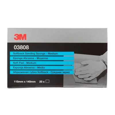 3M SOFTBACK BRUSNI SUNÐER 115x140mm MEDIUM /03808/