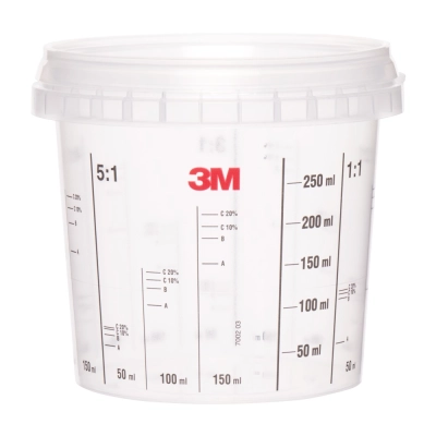 3M PLAST. POSUDA ZA MEÅ ANJE BOJE 365ml /50402/-bez poklopca