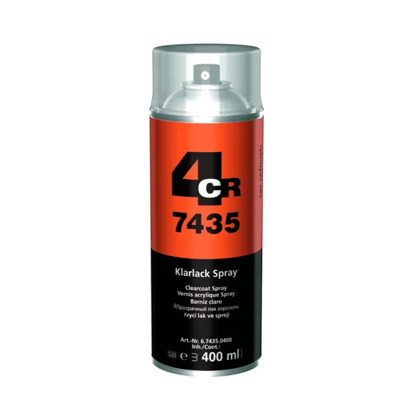 4CR 7435 TRANSPARENTNI LAK SPREJ 400ml