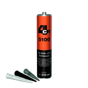 4CR 5100 1K PU LEPAK I ZAPTIVNA MASA 310ml -bela
