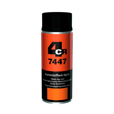 4CR 7447 BOJA ZA PLASTIKU 400ml -crna